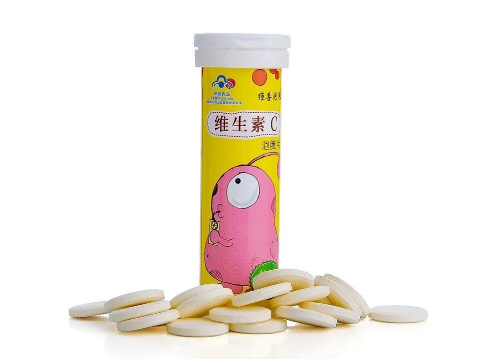 Vitamin C effervescent tablets (orange flavor) 1.8g/tablet*20 tablets