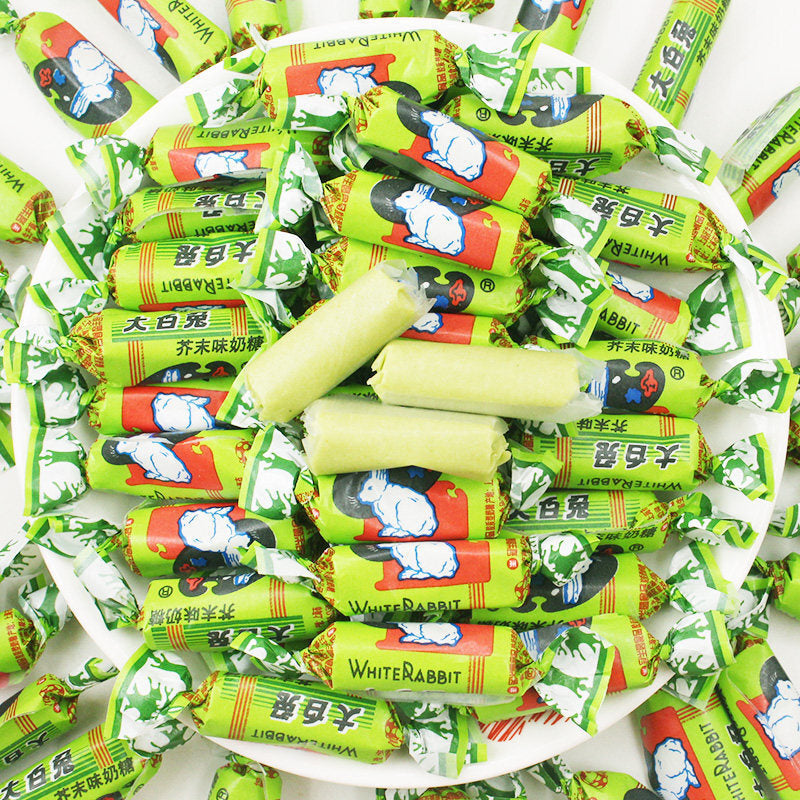 Guanshengyuan White Rabbit Milk Candy Multi-flavor 500g 冠生园大白兔奶糖500g喜糖散装大白兔奶糖多口味