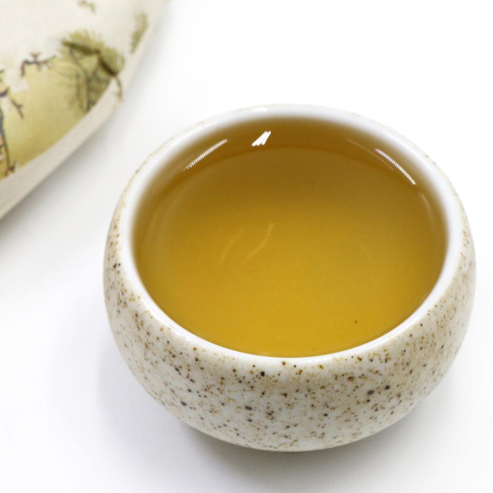 300g FuJian Chinese White Tea Cake ,2017 ShuangHe Old Bai Cha