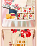 Yunnan Rose Flower Cake – Fresh Rose Pastry Gift Box, Snack Dessert