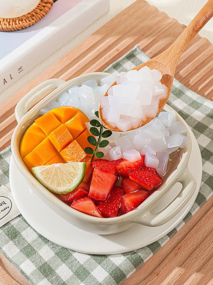 Coconut Jelly Cubes, Perfect for Pudding, Baking, Milk Tea, Individual Pack