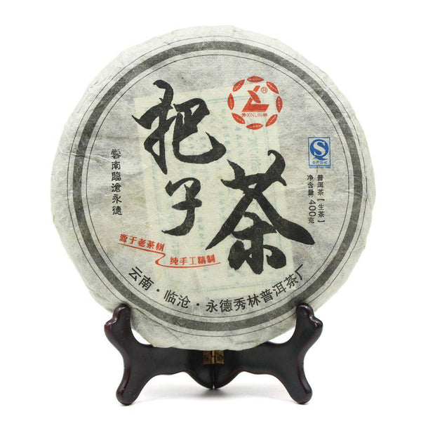 400g Shen Puer Tea ,2019 Yunnan Lincang Snow Shan Raw Puer Bazi Tea