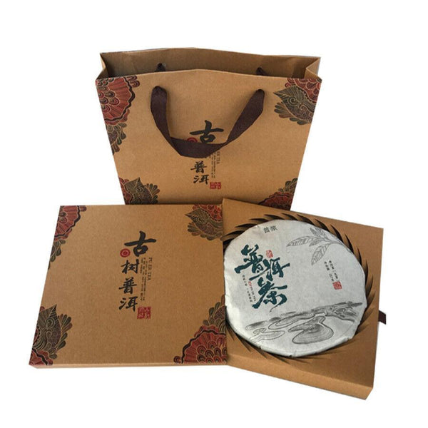 357g Natural of Menghai Yunnan Pu'er raw tea: from a premium tea region