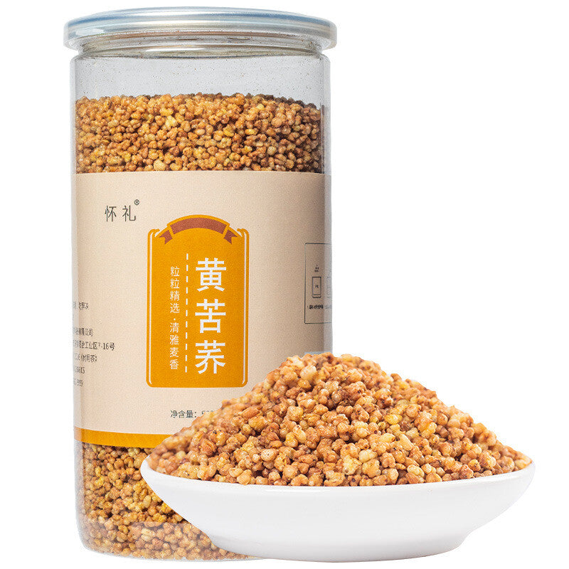 Yellow Bitter Buckwheat Tea Canned Wheat Flavor Herbal Tea for Health Secondary image