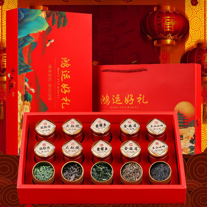 Good Luck Gift 15 cans of five tea 195 g Chinese Natural Slimming Tea Beauty Main image