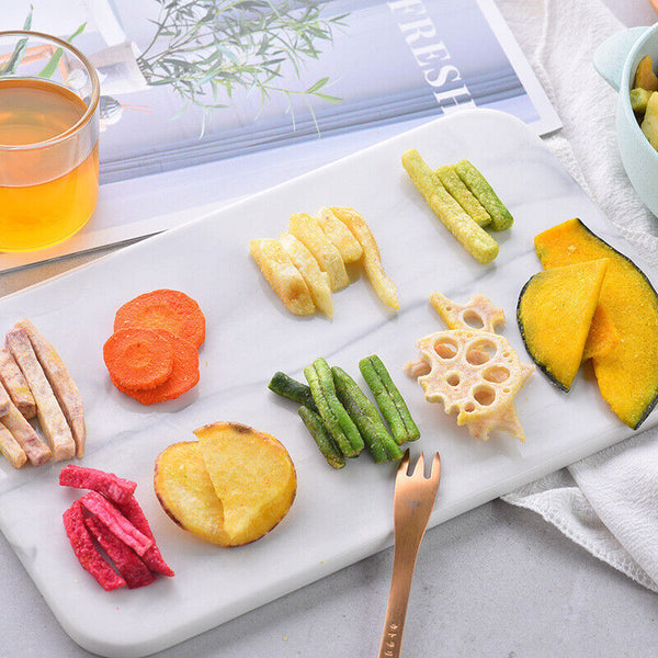 Getrocknetes Obst und Gemüse Gemischte knusprige vegetarische Snacks