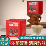 Floral Fruit Tea for Women’s Wellness  Tin Can Rose Oolong Tea with Rose Petals