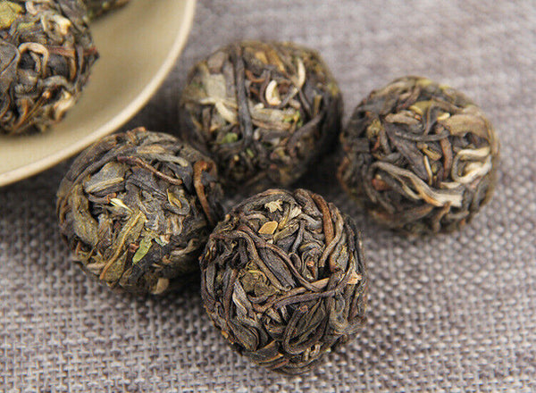 Glutinous Rice Fragrance Pu'er Raw Tea Dragon Pearl 500g Pu'er Tea Tuocha