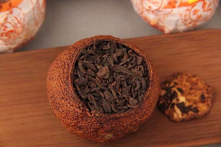 Orange Puer Tea Xinhui Specialty Chinese Hot Selling 700g Orange Puer Tea Ball