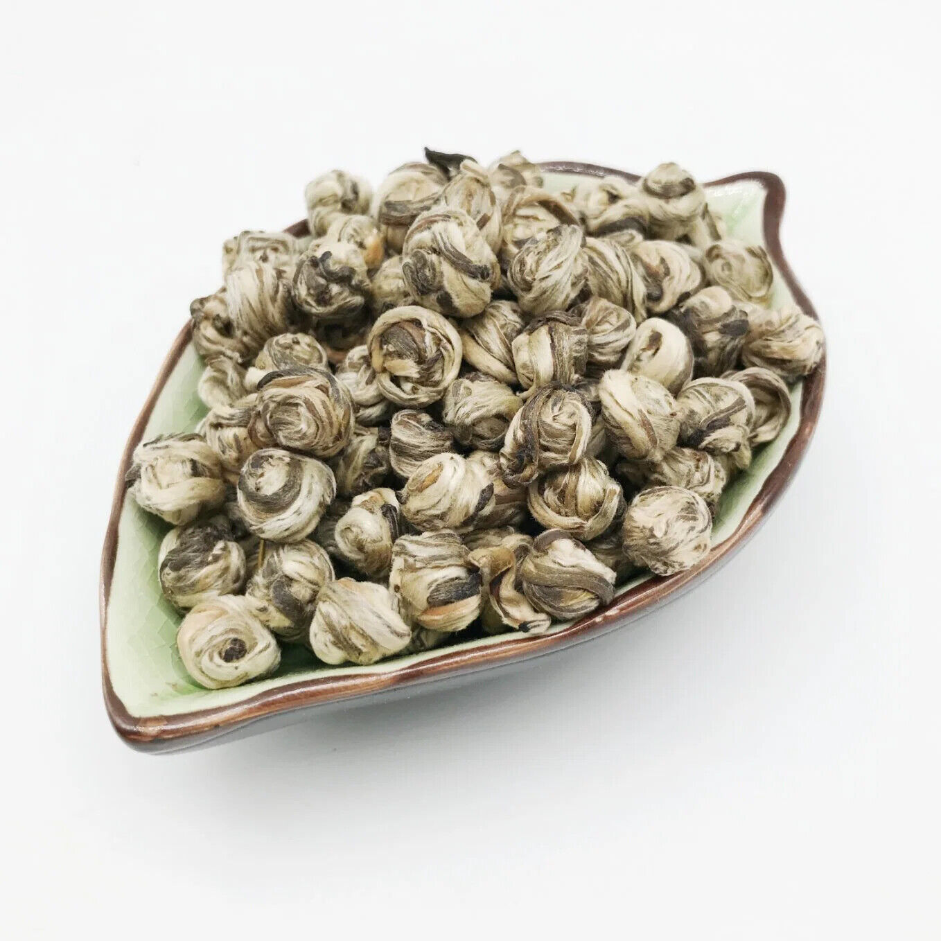 Health Jasmine Flavour Tea Green Tea Leaf Jasmine White Dragon Pearl Tea 500g Main image