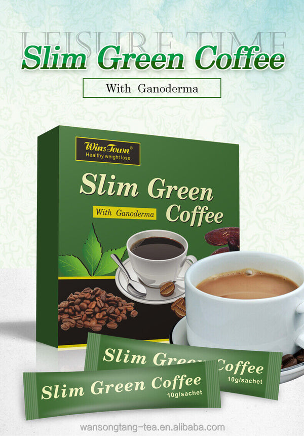 Slimming Healthy Coffee Powderinstant Slim Green Coffee Lose Weight 10g*18