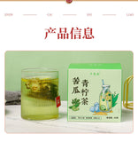 Bitter Melon and Lime Tea Summer Fresh and Healthy Fruit Tea Triangle Bag Tea