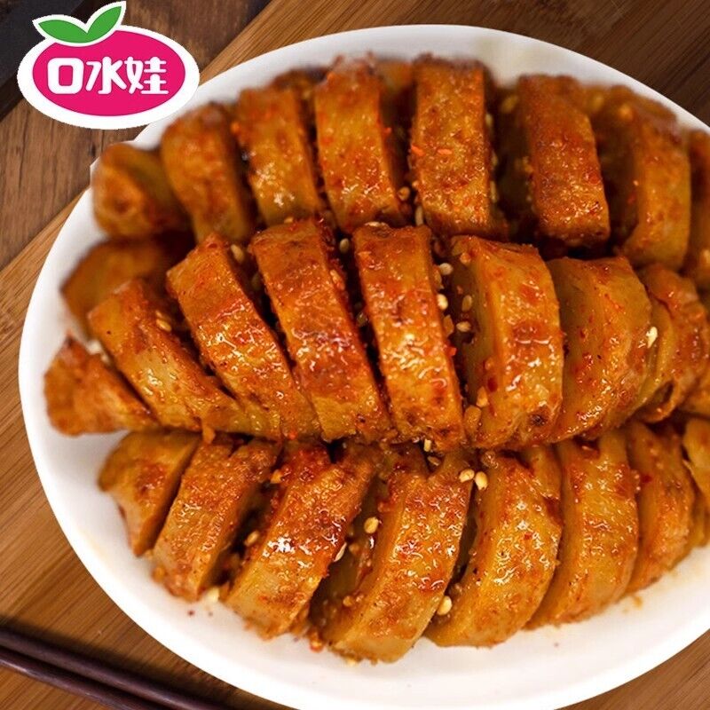 Ready-to-Eat Vegetarian Snack Childhood Treat Koushuiwa Spicy Grilled Gluten Main image