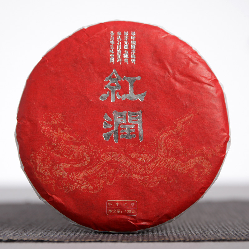 100g Yunnan Red Tea Yunnan Red Tea Red Run Small Cake Big Tree Black Tea Cake Main image