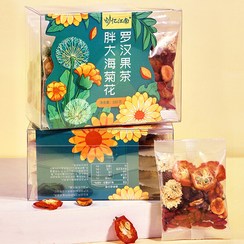 Malva nut tree and chrysanthemum, Monk Fruit Chronic Throat Moisturizing Tea Main image
