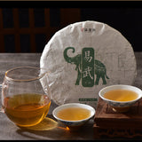 357g Natural Big Leaf Pu'er Green Tea Health Yunnan Spring Pu-Erh Tea