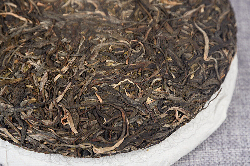 357g/cake Mint Pond Fresh Tea Cake Yiwu Mint Pond Spring Yunnan Fresh Cake Tea