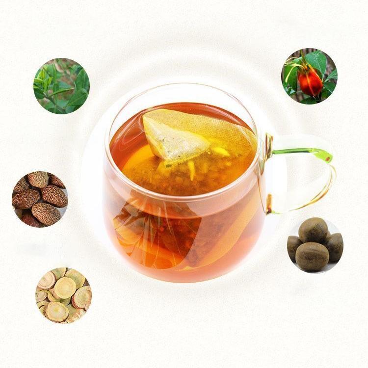 Monk Fruit Sterculia Sea Honeysuckle Throat Soothing Tea Tangerine Gardenia Tea