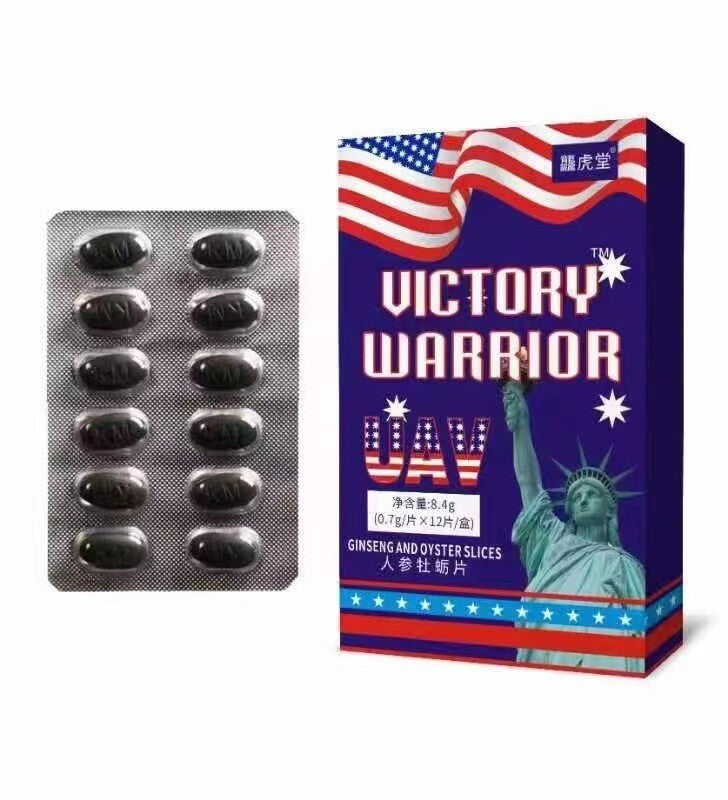 Oyster & Ginseng Supplements for Men's Health - Pack of 12 Tablets Secondary image