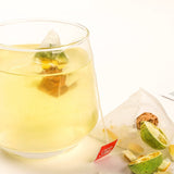 Summer Cold Brew: Green Plum, Lemon Tea with Freeze-Dried Fruits