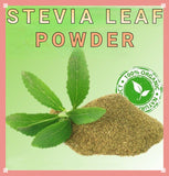 100% Pure Organic Premium GREEN LEAF STEVIA POWDER