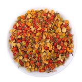 Violet flower and happy flower dried poplar tea