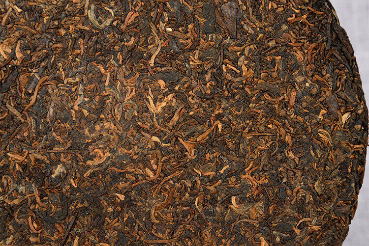 Pu'er Tea Cake Ripe Tea 357g Banzhang Golden Bud Ripe Tea Cake