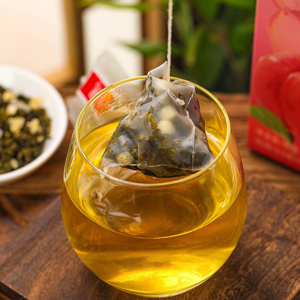 Peach Oolong Tea 200g Triangle Pack Peach Oolong Apple Combo Fruit Tea