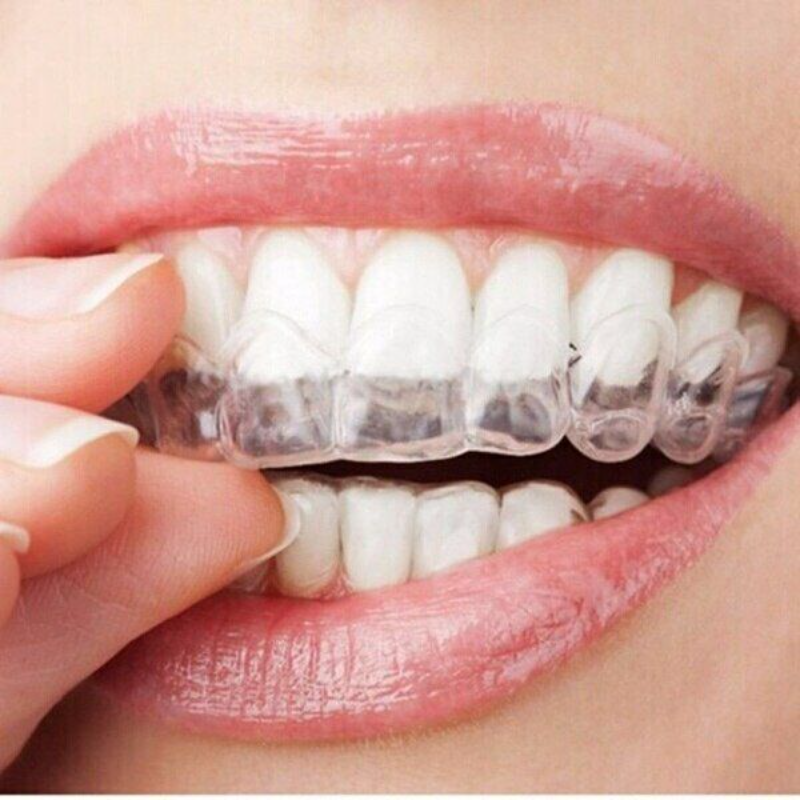 2Pairs Sleeping Mouth Guard Stop Teeth Grinding Anti Snoring Bruxism Eliminates