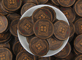 500g Yunnan Chenpi Pu'er tea cake citrus ripe tea black tea small jade cake