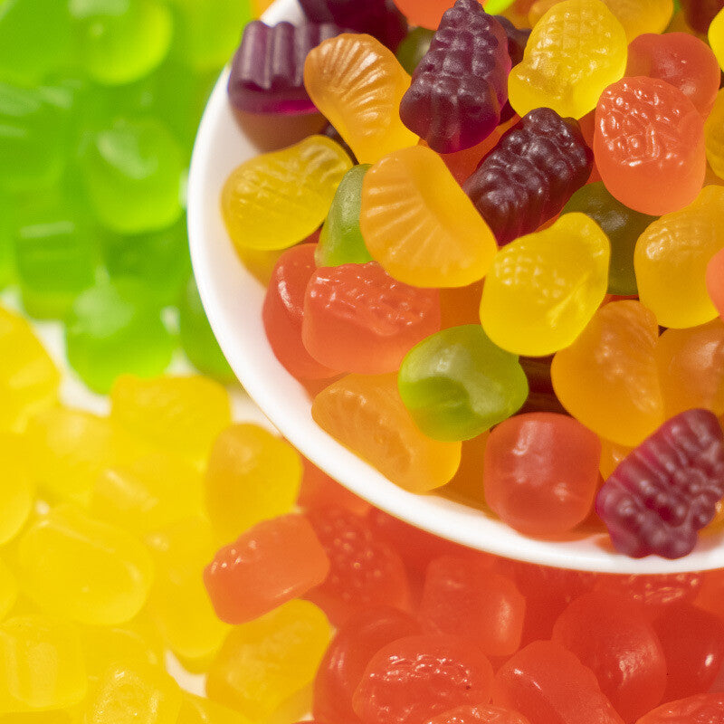 Fruit Flavored Gummy Candies Bulk Pack for Kids