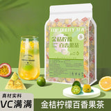 Lime Lemon Passion Fruit Tea Blend Flavor Combination Tea