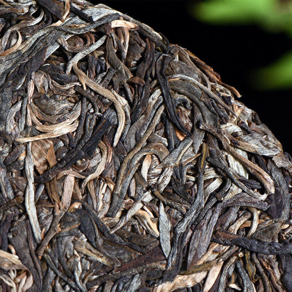 Pu'er Green Tea Premium Old  Tea  Puerh Raw Tea Cake Old Banzhang 357g/12.59oz