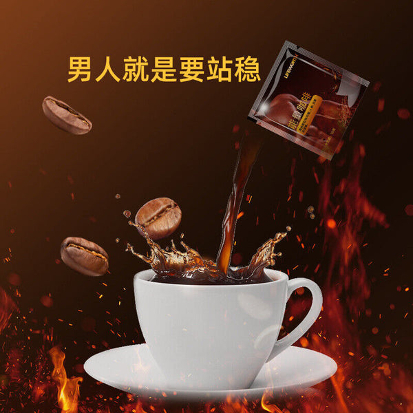 Men's Energy Coffee Sport Instant Coffee Tonic Fitness Black Coffee 100g
