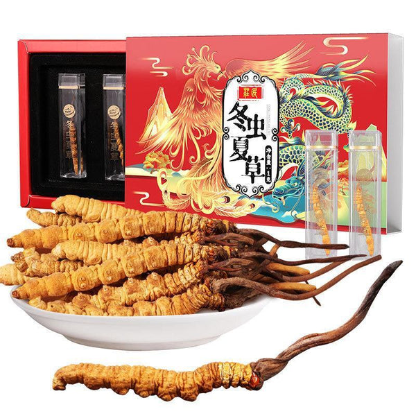 Cordyceps Sinensis Plump and Non-breaking Grass 4 Pieces/g Dong Chong Xia Cao