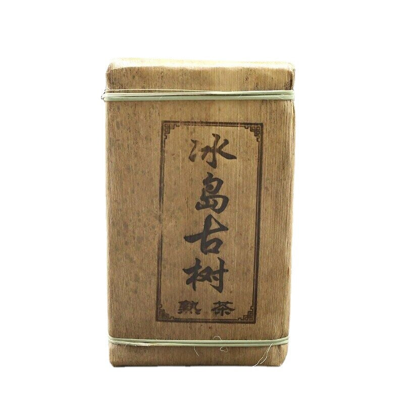 500g Top-grade Island Old Tree Puer Tea Arbor Fragrant Tea Brick Aged Ripe Puerh Main image