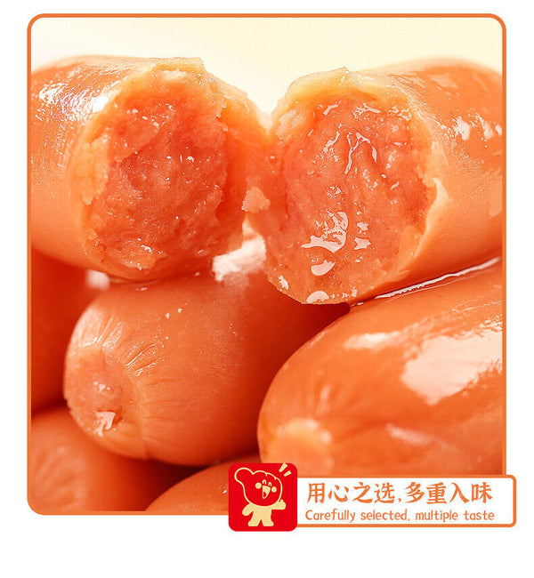 Ready-to-Eat Grilled Meat Snack 金磨坊好心肠即食肉类香辣熟食香肠烤肠 20 Packs Spicy Sausages