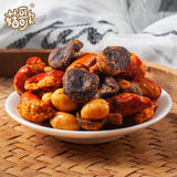 Ready-to-Eat Mixed Snack Spicy Shiitake Mushroom Chips with Chili Peanuts