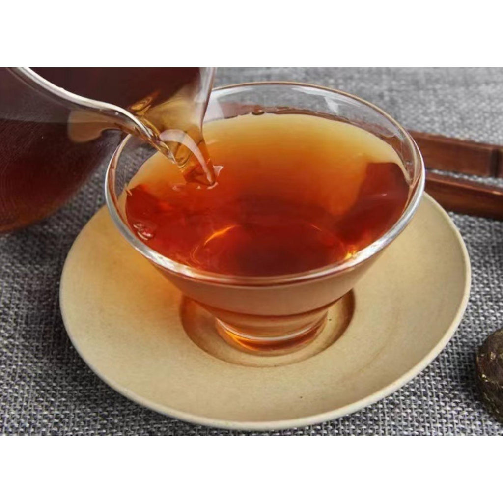 500g Yunnan Chrysanthemum Pu-erh Mini Tuo Tea Ripe Smooth Sweet