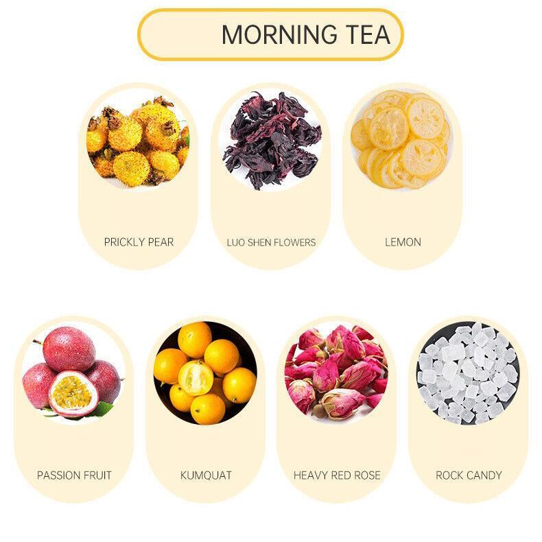 Prickly Pear Black Wolfberry Dried Mulberry Rose Tea High quality Health Tea