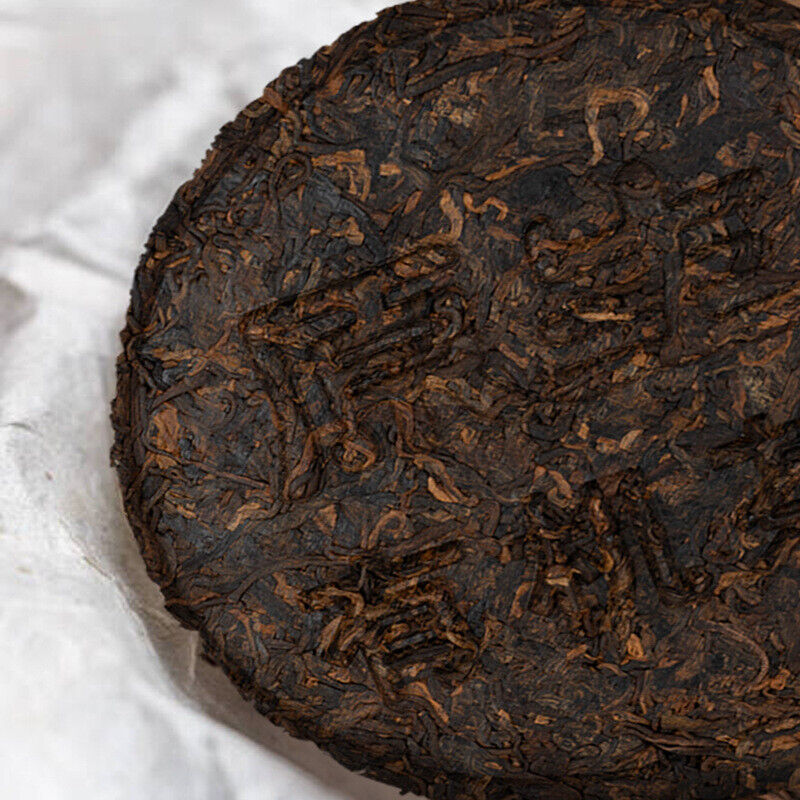 Natural Puerh Ripe Tea Cake 357g Big Leaf Pu-erh Tea Cake