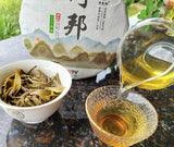 357g Yibang Pu'er Raw Tea Ancient Six Great Tea Mountains Yunnan Old Tree Cake