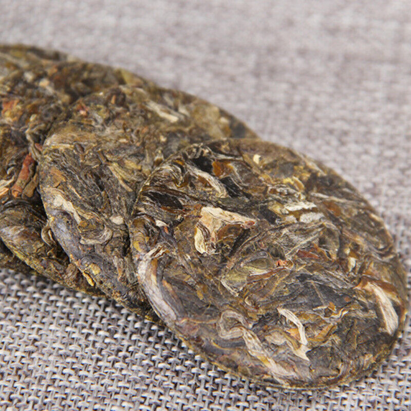 200g Cha Tea Top Bamboo Shell Packaging Pu'er Tea Organic Alpine Tree Tea 勐海味生茶