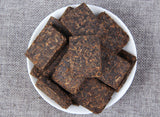 500g Yunnan Pu'er Palace Golden Brick Pu'er Tea Ripe Tea with Jujube Fragrance