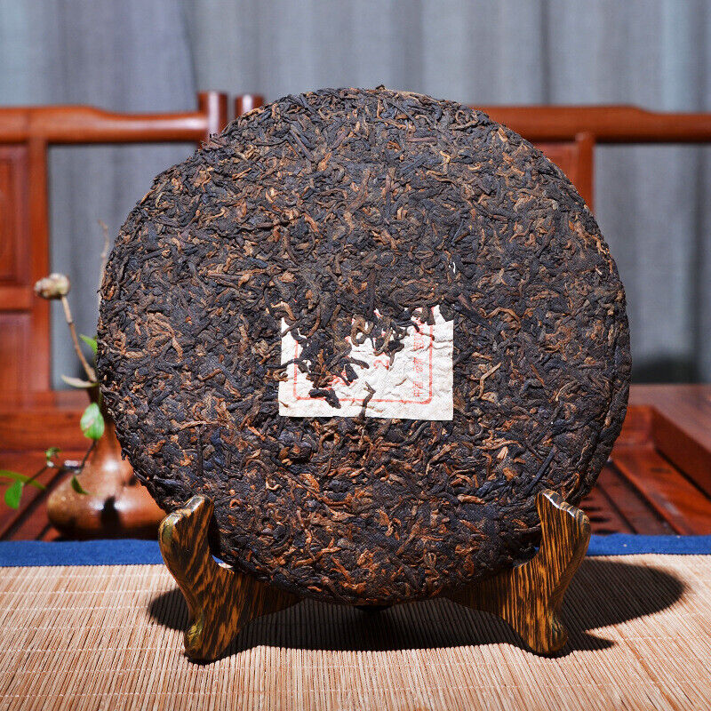 Yunnan Pu'er 357g Menghai Pu'er Ripe Tea Cake Yunnan Tea Secondary image