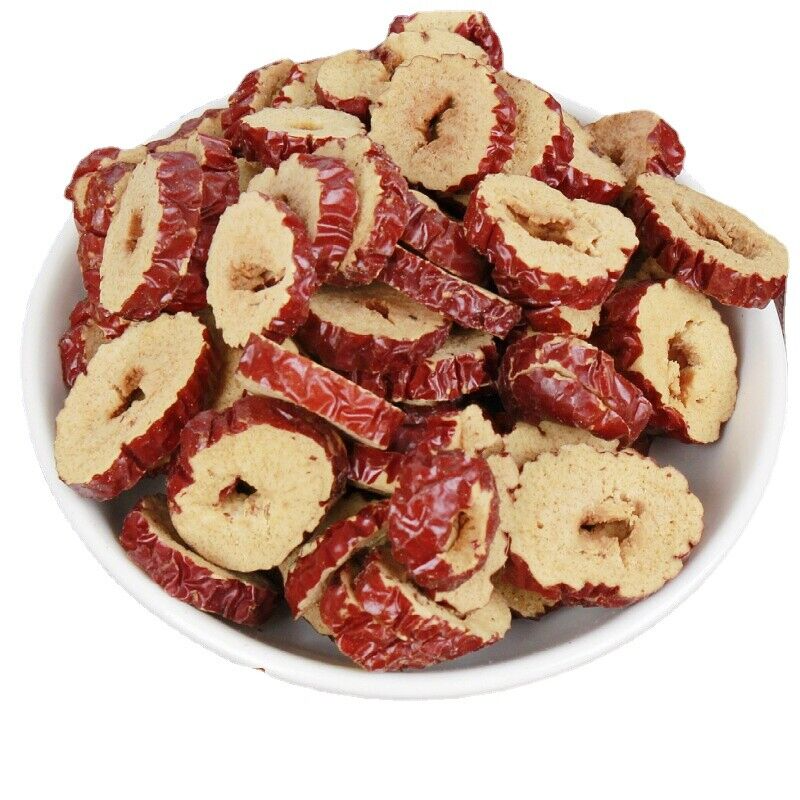 Good Dried Fruit Red Dates Organic Spring Jujube Chinese Herbal Green Food17.6oz
