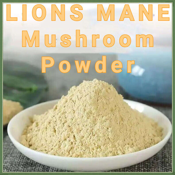 ORGANIC LIONS MANE Mushroom Powder - High Quality Organic 250G