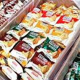 Coarse grains, vegetables, biscuits, multi flavored foods, crispy snacks