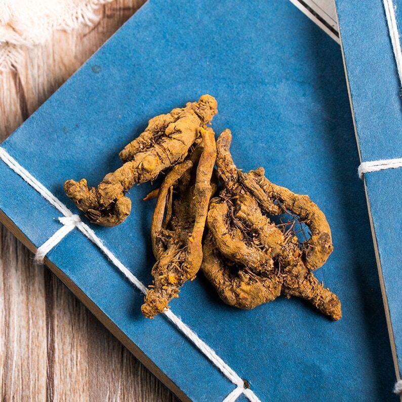 100g Dried Rhizoma Coptidis Coptis Rhizome Huang Lian Root Main image