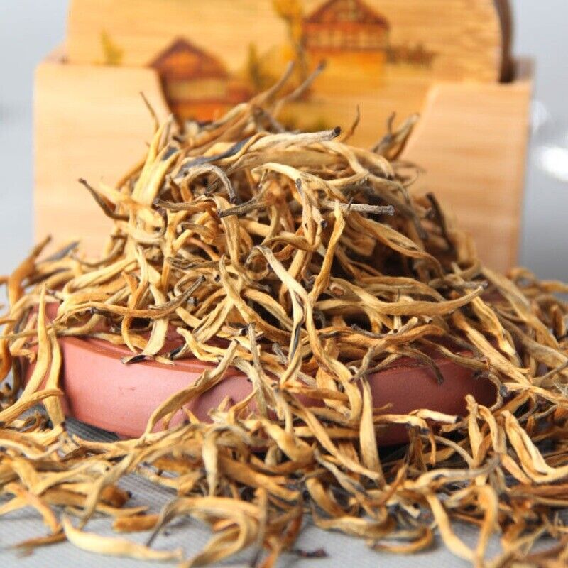 Supreme Chinese Yunnan Black Tea Fengqing Dian Hong Golden Buds Dianhong 250g Secondary image